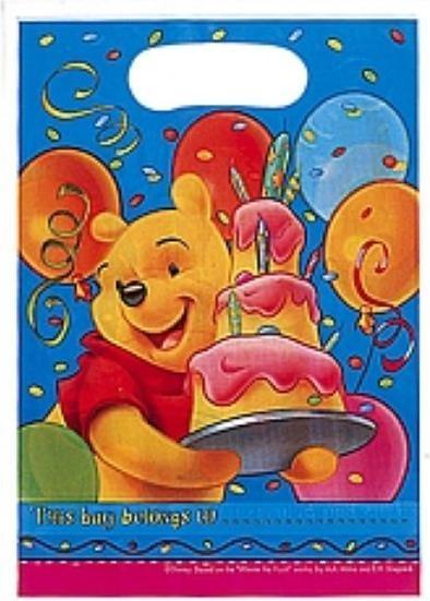 Produktbild JT Lizenzen Winnie Pooh Partytüten: Kindergeburtstag Zubehör