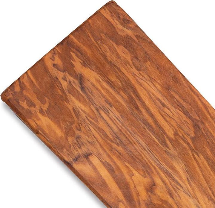 Produktbild Natura Punto Sushi-Brett, Servierplatte mit Füssen, 13 x 28 x 1,5 cm, Olivenholz