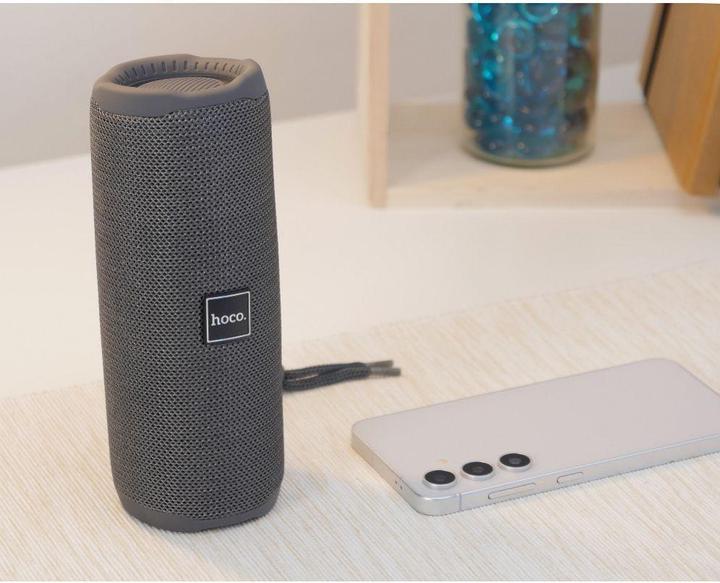 Produktbild Hoco Bluetooth-Lautsprecher drahtloser Lautsprecher bluetooth HC16 grau (3 h)