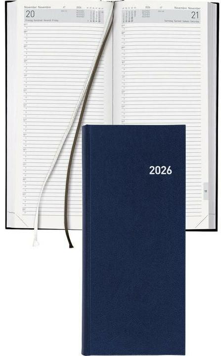 Biella Business Agenda Long Format Le Jour (13.5 x 31.5 cm)