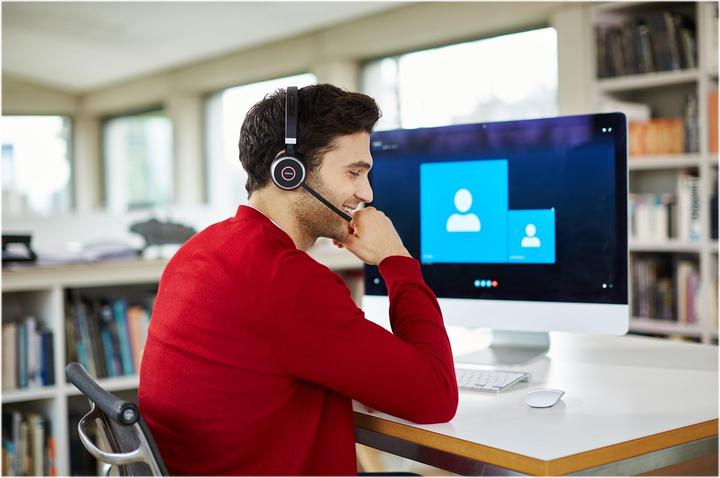 Produktbild Jabra Evolve 65 Duo MS (Kabellos, USB-A)