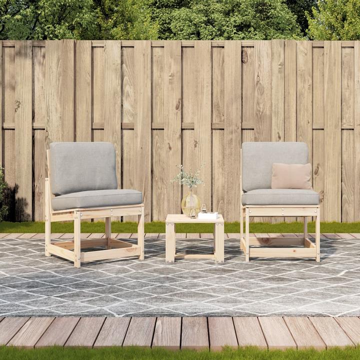 Produktbild VidaXL 3-tlg. Garten-Lounge-Set