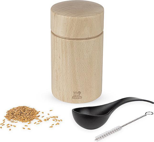 Produktbild Peugeot Leinsamenmühle aus Holz, naturfarben - 4,5" (Diverse Gewürze)
