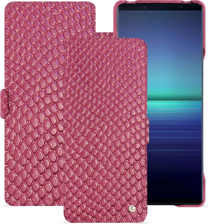 Actual product image Noreve Horizontal leather flap shell (Sony Xperia 1 V)