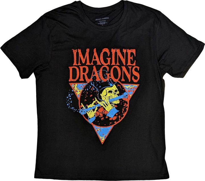 Image du produit Imagine Dragons T-Shirt unisexe adulte Squelette (M)