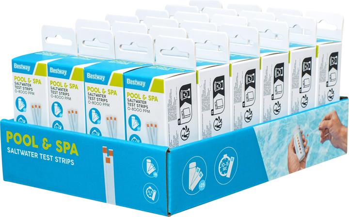 Actual product image Bestway Saltwater test strips (29 g)