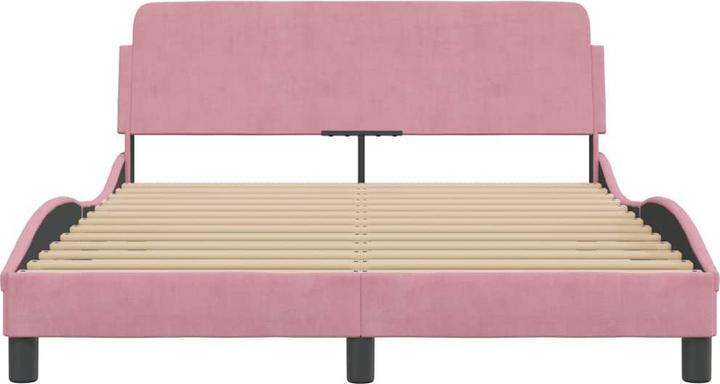Immagine prodotto VidaXL Struttura letto con testiera in velluto (140 x 200 cm)