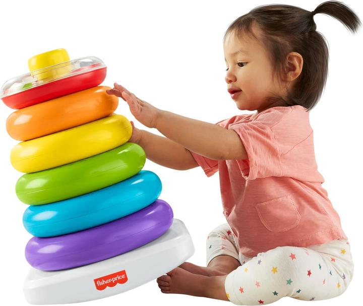 Produktbild Fisher-Price Grosse Farbringpyramide