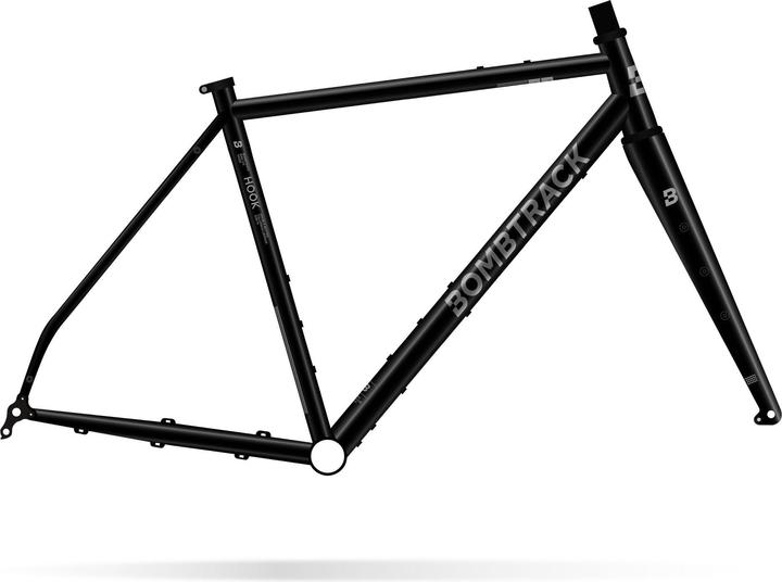 Actual product image Bombtrack HOOK FRAMEset metallic black 650B/49-S