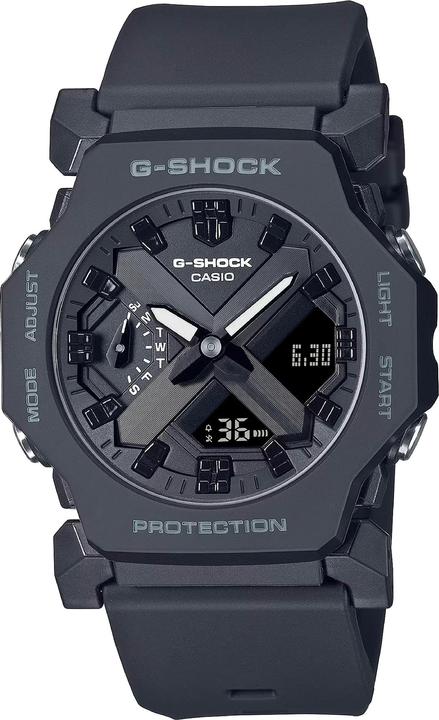 Actual product image G-Shock GA-2300-1A (Chronograph, Digital watch, Analogue wristwatch, Sports watch, 42 mm)