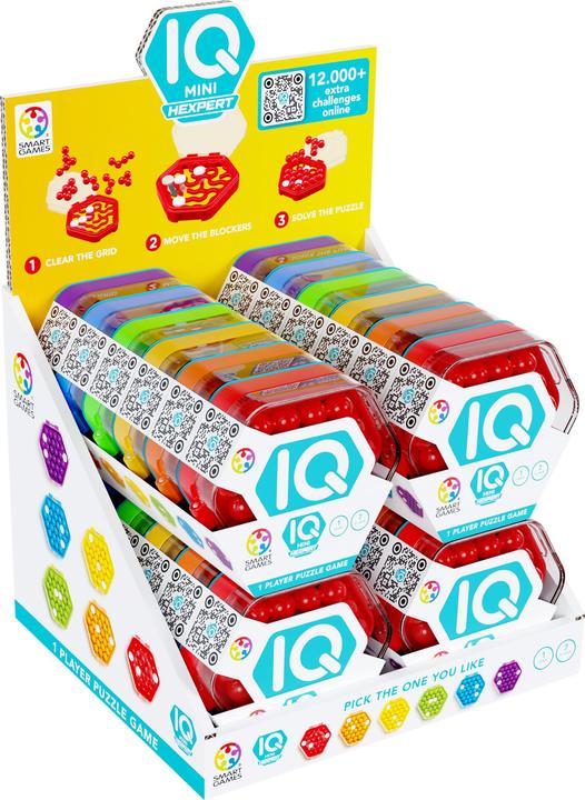 Actual product image Smart Games IQ Mini Hexpert (1 piece - assorted) (German, French, Italian, English)