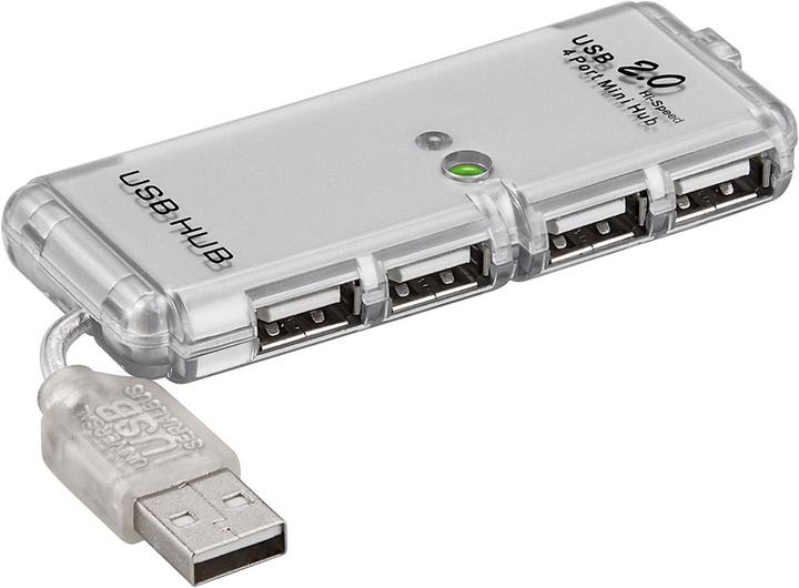 Goobay USB2.0 Hi-Speed HUB/Verteiler (USB-A, 4 Ports)