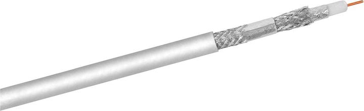 Produktbild Goobay 120 dB Koax-Antennenkabel, 4x geschirmt, CCS, 500 m, Weiss, 500 m (120 dB, Antennenkabel)