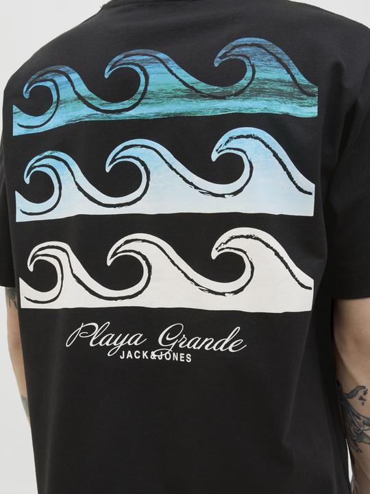 Actual product image Jack & Jones Gedruckt Rundhalsausschnitt T-shirt T-shirt (XL)