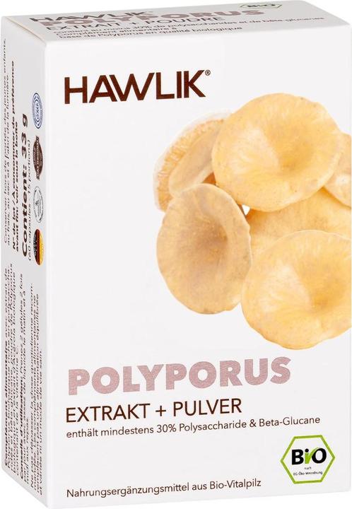 Actual product image Hawlik Polyporus extract + powder capsule (60 Piece, Capsules, 59 g)