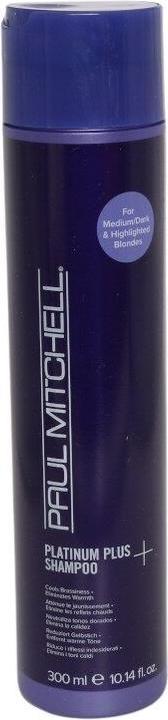 Actual product image Paul Mitchell Blonde - Platinum Plus Shampoo (300 ml, Liquid shampoo)