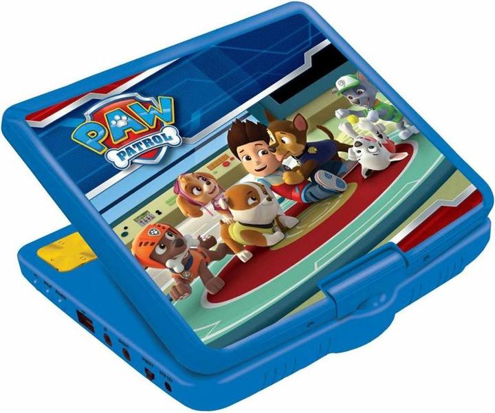 Produktbild Lexibook Tragbarer DVD Player im Paw Patrol Design, mit 7 Zoll Display, USB Anschluss und Kopfhörer (Tragbarer DVD-Player)