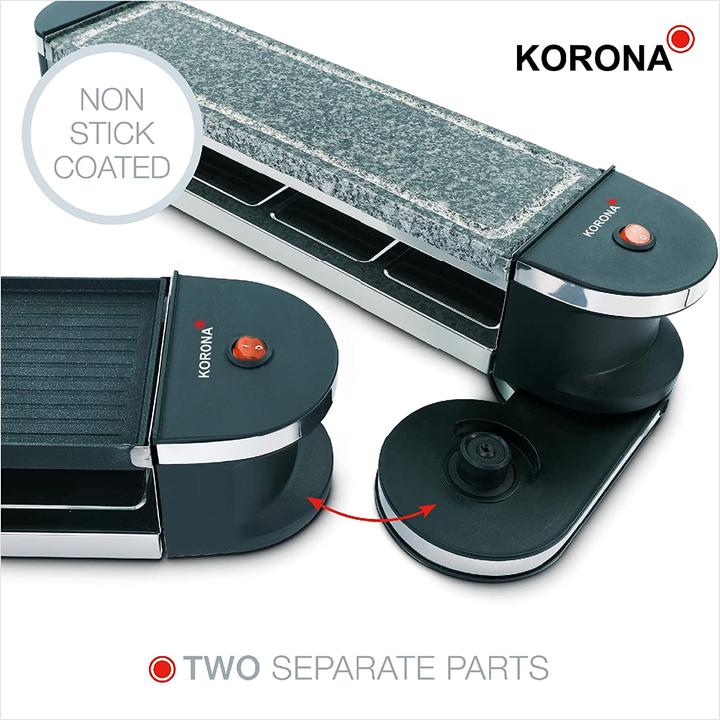 Productafbeelding Korona 4507 Raclette voor 8 personen, steen/aluminium