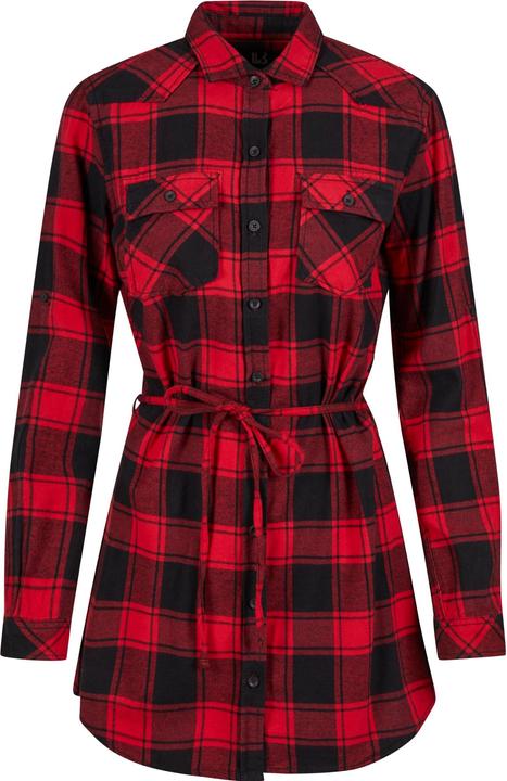 Image du produit Brandit T-shirt manches longues femme Lucy Taille L Couleur rouge/noir (L)