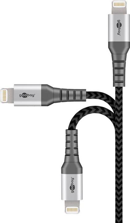 Actual product image Goobay USB C — Lightning (0.50 m, USB 4.0, 60 W)