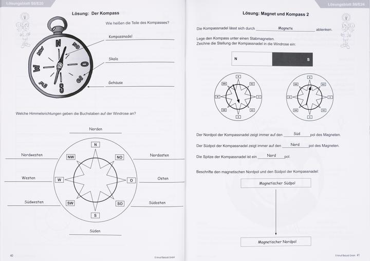 Produktbild Betzold Stationen-Kiste Magnetismus und Kompass