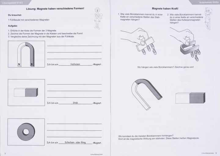 Produktbild Betzold Stationen-Kiste Magnetismus und Kompass