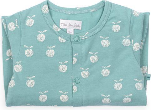 Produktbild Moulin Roty Schlafanzug grün Pomme des Bois 12 Monate (74)