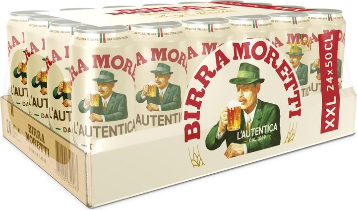 Birra Moretti L'Autentica (24 x 50 cl)