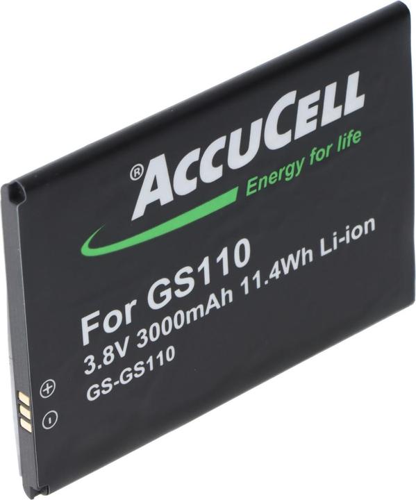 Produktbild AccuCell Akku passend für Gigaset GS110 Li-ion 3.8V 3000mAh 11.4Wh
