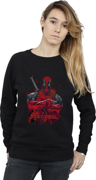 Image du produit - Sweat DEADPOOL POSE SPLAT - Femme (XXL)