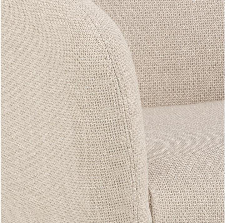Actual product image AC Design Ramsey armchair 72 cm x 76 cm, beige