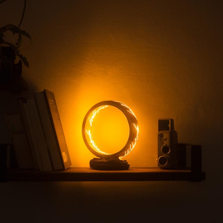 Actual product image Grupo Erik LORD OF THE RINGS - One Ring - Lamp Décorative - 21cm