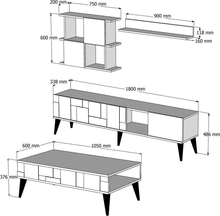 Actual product image Hanah Home Renata
