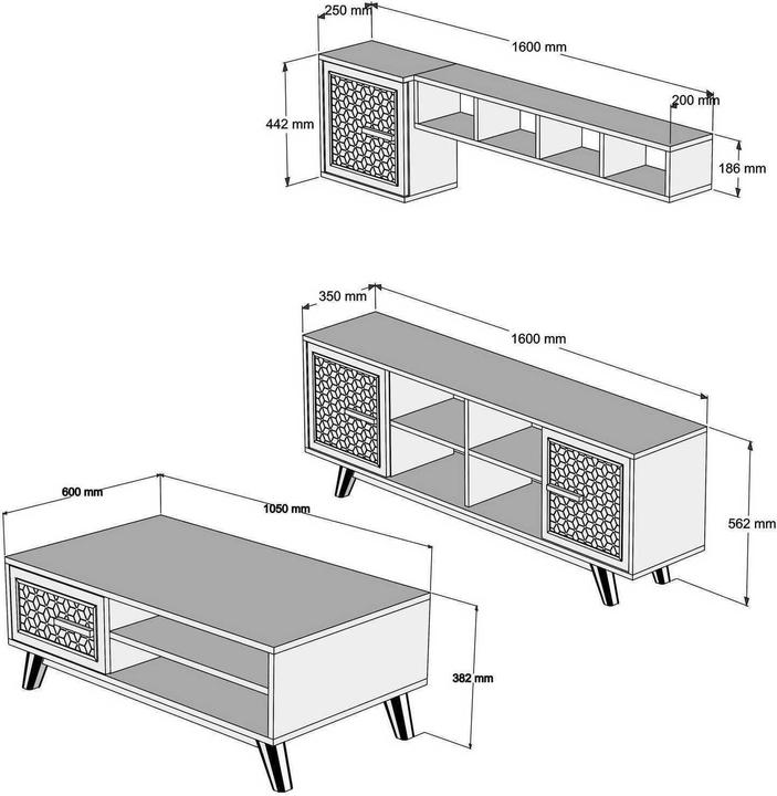 Actual product image Hanah Home Corentin (35 x 160 x 56.2 cm)