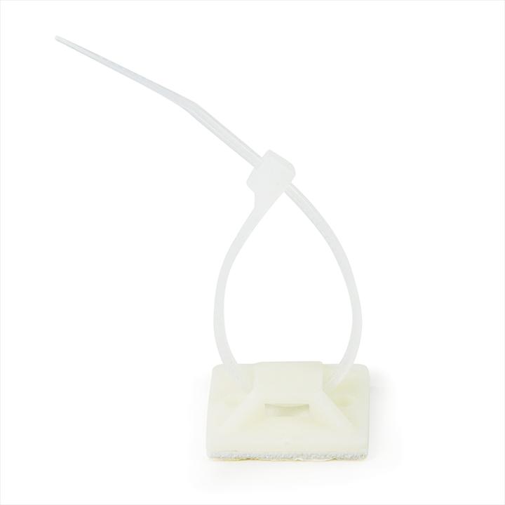 Actual product image LogiLink Cable tie mounts, self-adhesive, cable tie receptacle: (30 mm, 100 pcs.)