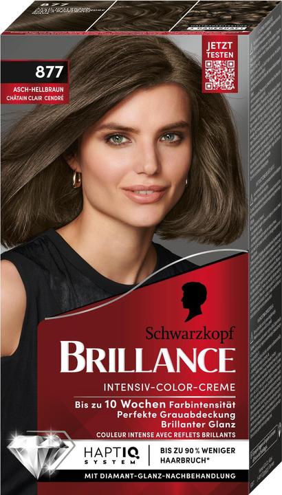 Schwarzkopf Brillance Brillance (877 Brun cendré clair)