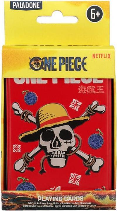 Actual product image Paladone Products One Piece Playing Cards in Tin