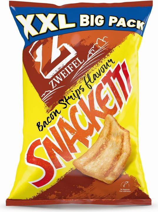 Produktbild Zweifel Snacketti Bacon Flavour Stips (225 g)