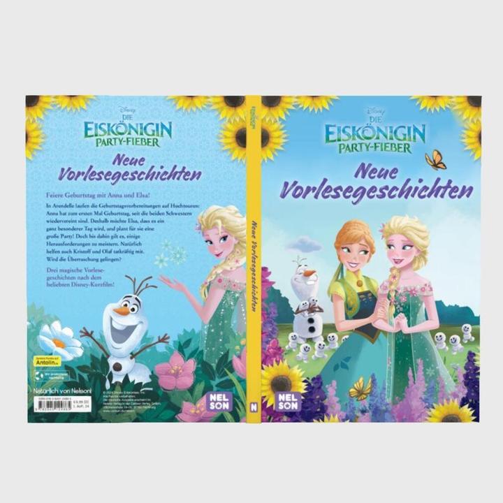 Immagine prodotto Disney Die Eiskönigin: Party-Fieber: Neue Vorlesegeschichten (Tedesco, 2024)