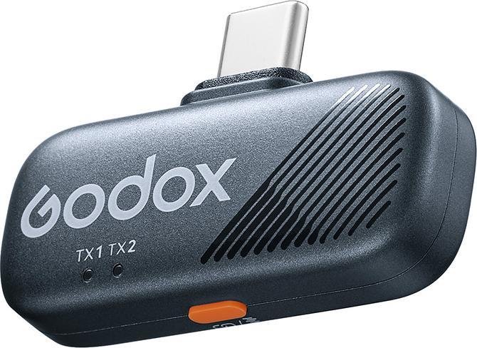 Actual product image Godox Cube C Combo Kit2 2.4GHz Wireless Microphone System