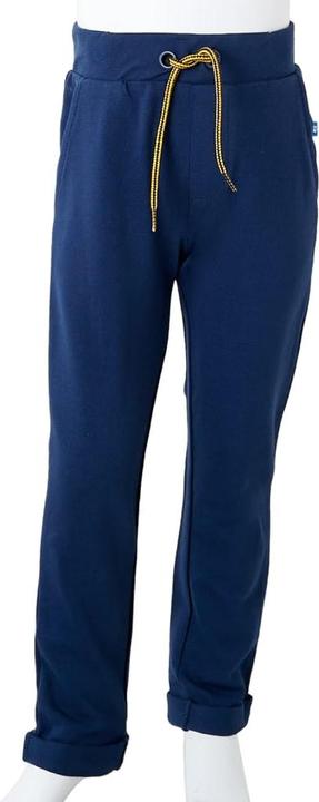 Immagine prodotto VidaXL Pantaloni da bambino con coulisse blu navy 140,Materiale: 95 (140)