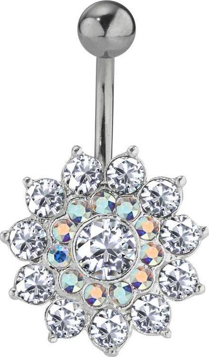 Produktbild Bijouteria Bauchpiercing (Edelstahl, Silber 925, Kristall)