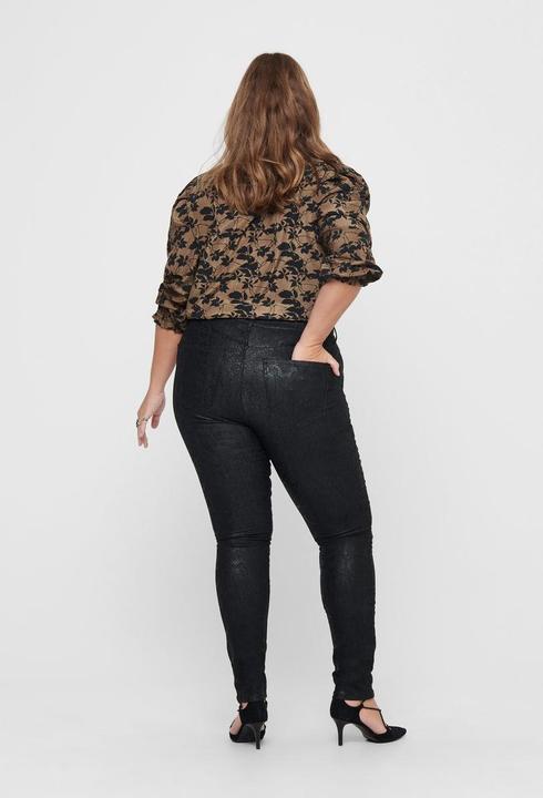 Actual product image Only Curvy Ecks Life Snake HW Skinny Fit Jeans (46)