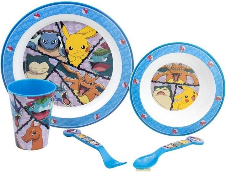 Actual product image Stor Pokemon - Geschirr-Set 5-teilig