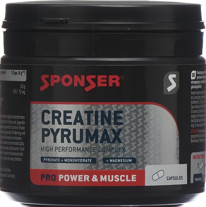 Actual product image Sponser creatine pyrumax (280 Piece, Capsules, 240 g)