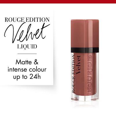 Actual product image Bourjois Rouge Edition Velvet Lipstick (29 Nude York)