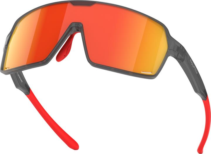 Actual product image Mow Mow Titan (Transparent Grey, Orange, Red)