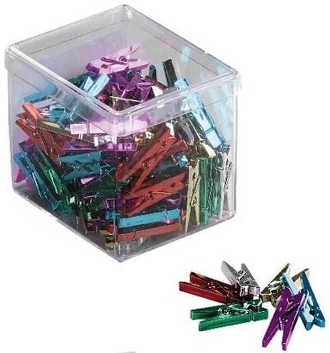 Actual product image Magni ALCOALBERT clips for greeting cards 10 pieces, metallic colours (1 x)