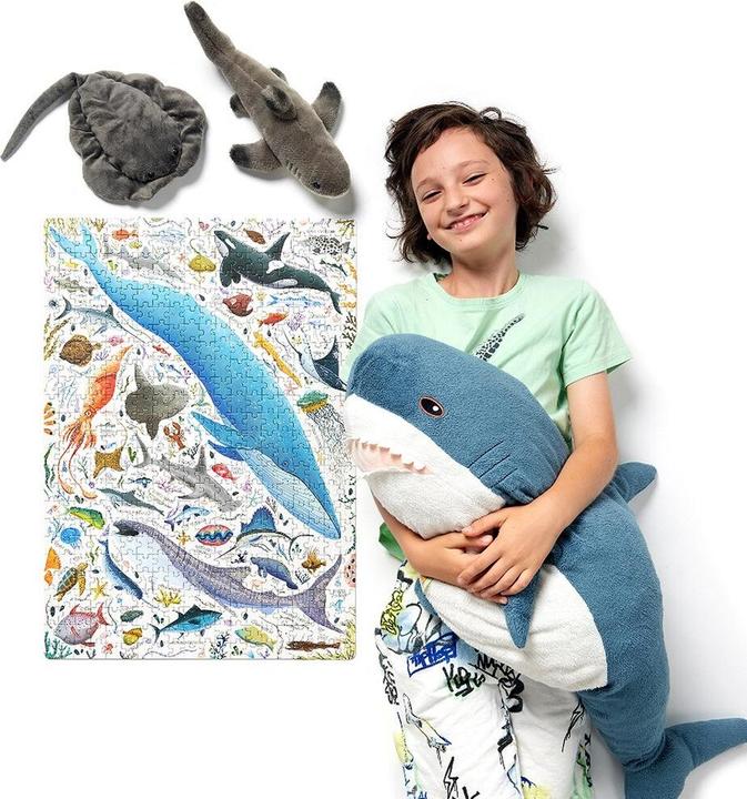 Immagine prodotto Czuczu Puzzle con pesci e animali acquatici, 500 pezzi (500 pezzi)