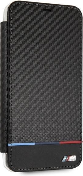 Produktbild BMW BMTRBKI65PUCARTCBKiPhone XS Max book czarny/black Carbon Tricolor Stripe (Apple iPhone XS Max)